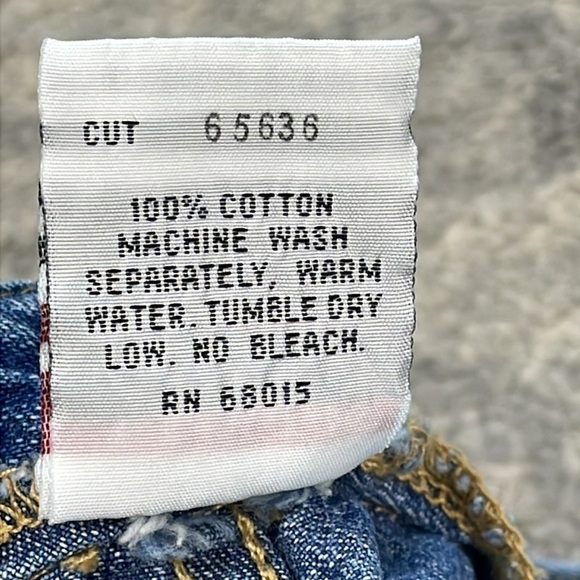 Vintage Bongo by Gene Montesano Bareback Bootcut Jeans Blue Denim Sz 9 - Picture 13 of 13